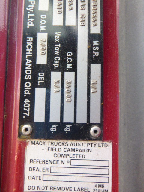 1990 MACK CHR CAR TRANSPORTER TRUCK CAR TRANSPORTER