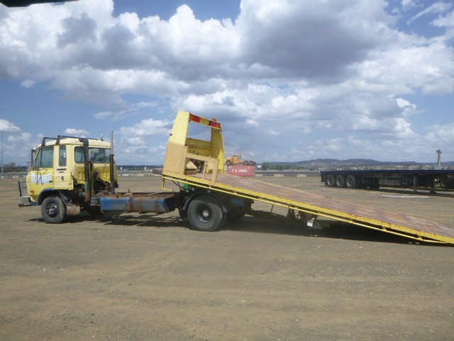 1987 INTERNATIONAL CMA SERIES TILT AND SLIDE TOW TRUCK TRUCK TOW