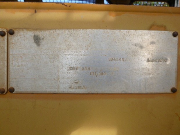 CATERPILLAR D9H CAT D9 DOZER DOZER STD TRACKED-DOZER