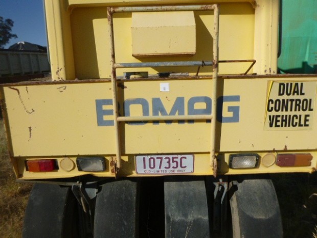 1997 BOMAG BW20 ROLLER ROLLER/COMPACTING STATIC ROLLER