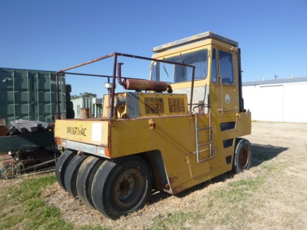1991 MULTIPAC VP200 MULTI-TYRE ROLLER ROLLER/COMPACTING STATIC ROLLER