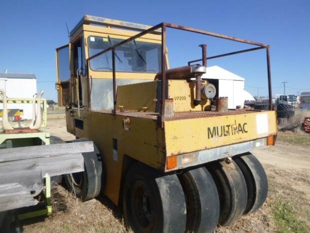1991 MULTIPAC VP200 MULTI-TYRE ROLLER ROLLER/COMPACTING STATIC ROLLER