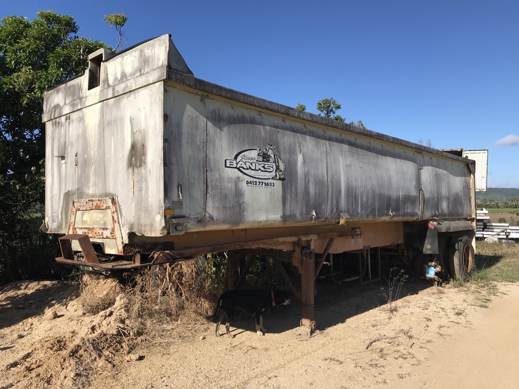 1980 BORCAT TIPPER TRAILER SEMI TOA TIPPER