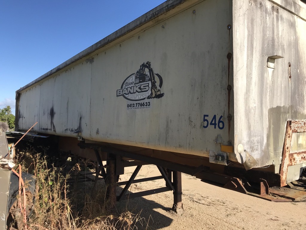 1980 BORCAT TIPPER TRAILER SEMI TOA TIPPER