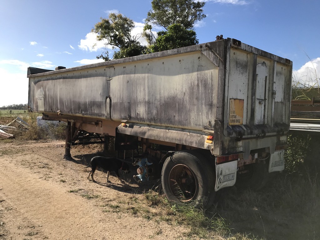 1980 BORCAT TIPPER TRAILER SEMI TOA TIPPER