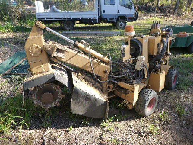 WEBTRAC KHD DEUTZ STUMP GRINDER