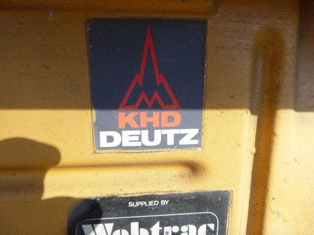 WEBTRAC KHD DEUTZ STUMP GRINDER 
