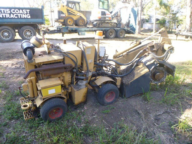 WEBTRAC KHD DEUTZ STUMP GRINDER 