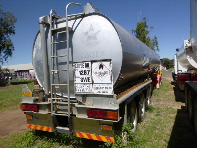 1989 HOCKNEY ALCAN SEMI TANKER TRAILER
