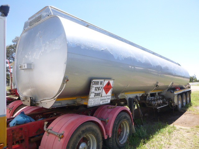 1989 HOCKNEY ALCAN SEMI TANKER TRAILER