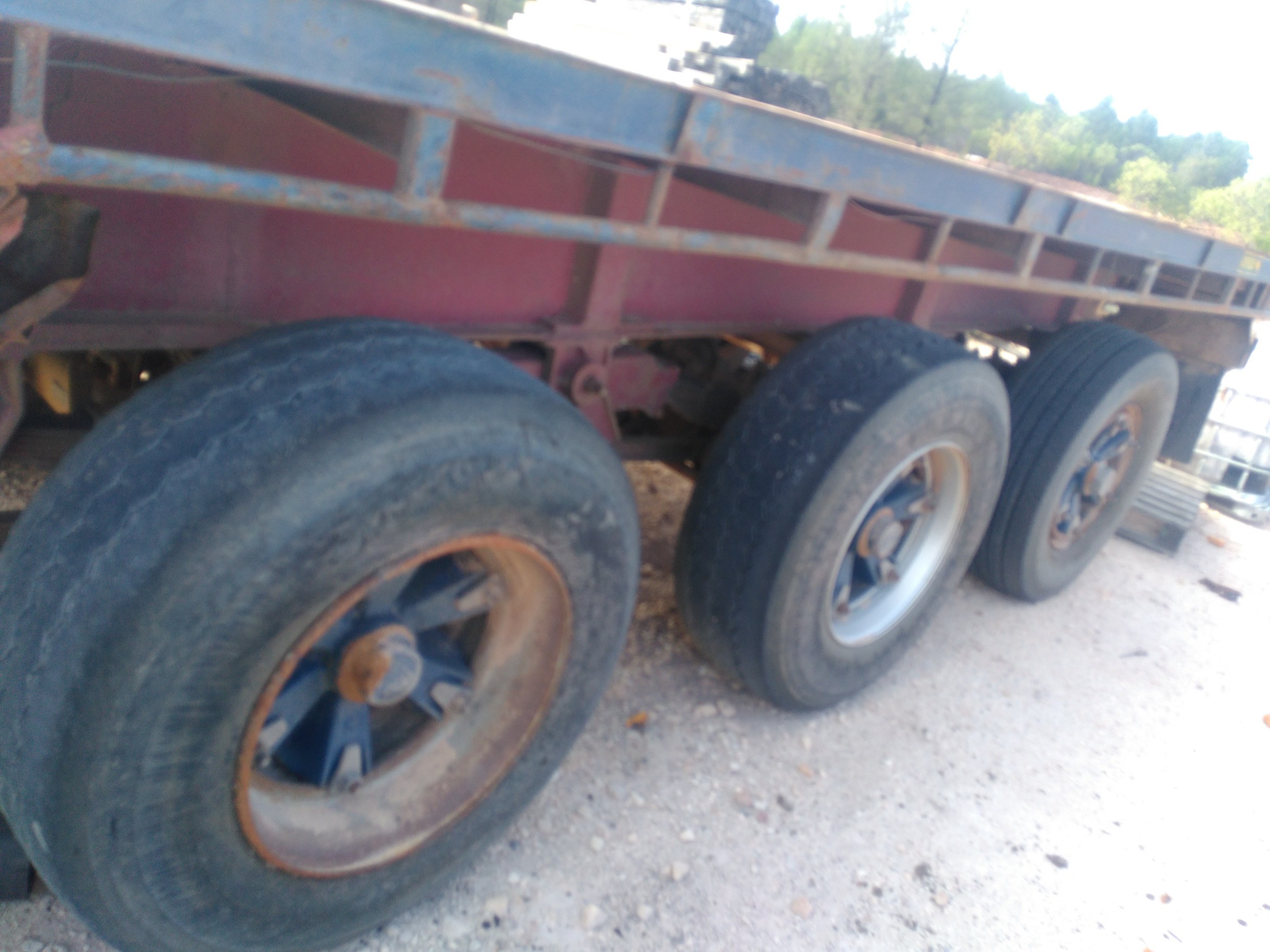 1984 O'PHEE FLAT TOP TRAILER SEMI OPHEE FLAT TOP TRAILER