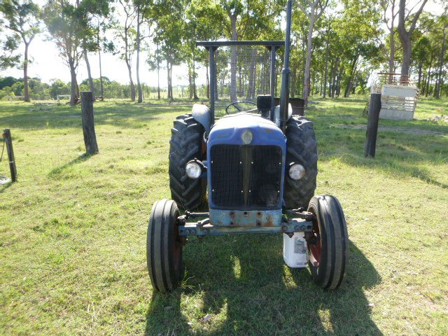 1960 FORDSON MAJOR TRACTOR AND SLASHER