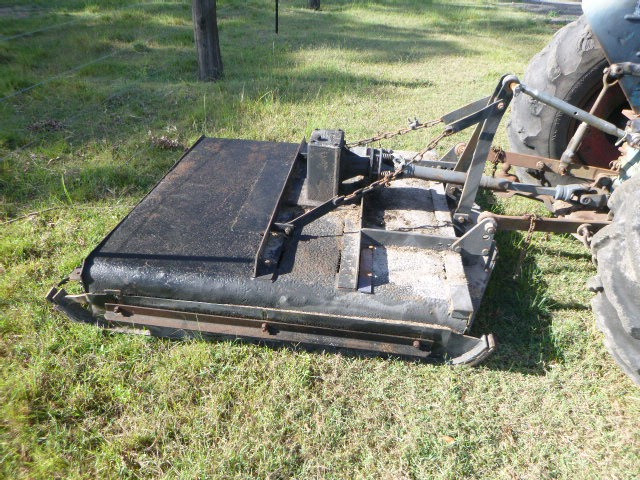 1960 FORDSON MAJOR TRACTOR AND SLASHER