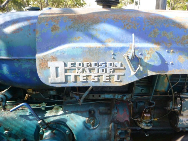 1960 FORDSON MAJOR TRACTOR AND SLASHER