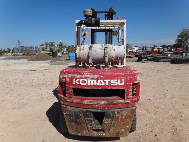 1988 KOMATSU FG45 LPG / PETROL COUNTERBALANCE FORKLIFT