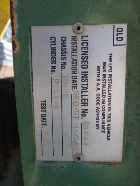 KOMATSU FG40-4 LPG / PETROL COUNTERBALANCE FORKLIFT