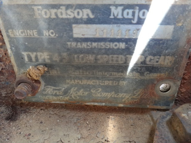 FORDSON MAJOR TRACTOR