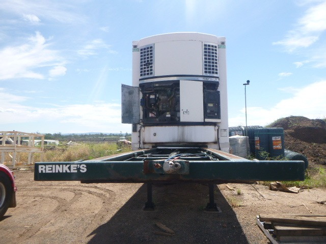 1998 FTE REFRIGERATED VAN TRAILER SEMI FTE SLIDING-A FRIDGE TRAILER