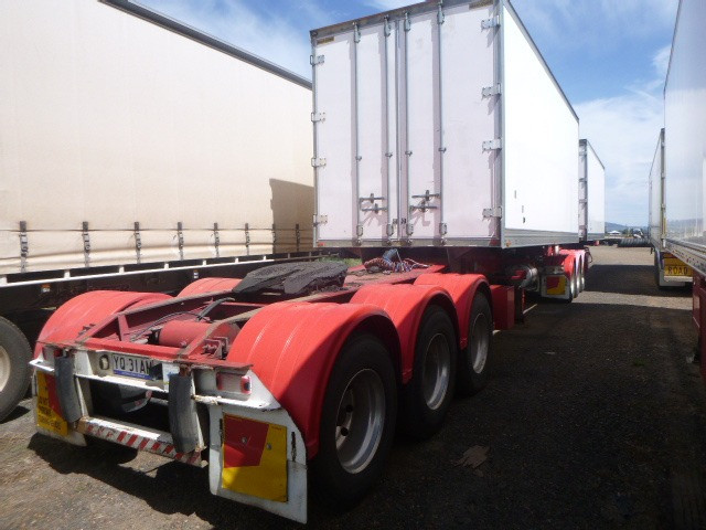 2006 MAXICUBE REFRIGERATED VAN TRAILER SEMI MAXICUBE SLIDING-A FRIDGE VAN