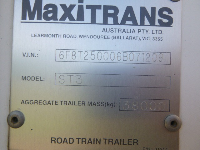 2006 MAXICUBE REFRIGERATED VAN TRAILER SEMI MAXICUBE SLIDING-A FRIDGE VAN