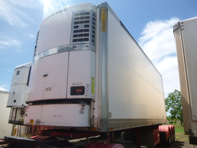 2006 MAXICUBE REFRIGERATED VAN TRAILER SEMI MAXICUBE SLIDING-A FRIDGE VAN