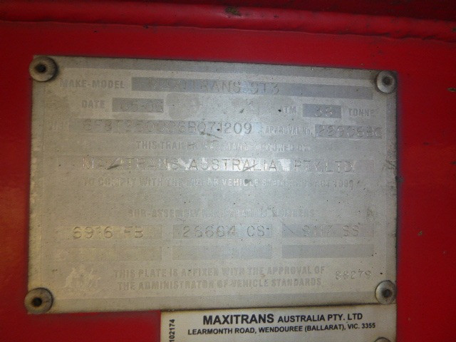 2006 MAXICUBE REFRIGERATED VAN TRAILER SEMI MAXICUBE SLIDING-A FRIDGE VAN