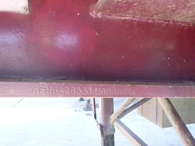 1990 KRUEGER FLAT TOP TRAILER SEMI FLAT TOP TRAILER
