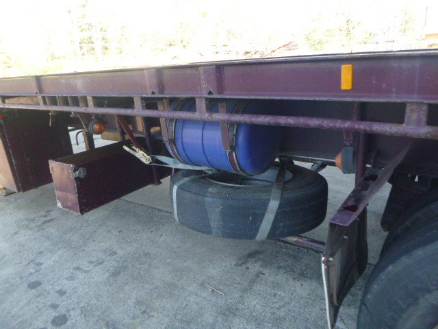 1990 KRUEGER FLAT TOP TRAILER SEMI FLAT TOP TRAILER