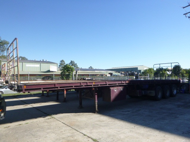 1990 KRUEGER FLAT TOP TRAILER SEMI FLAT TOP TRAILER