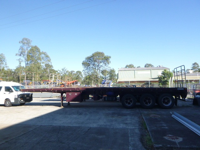 1990 KRUEGER FLAT TOP TRAILER SEMI FLAT TOP TRAILER