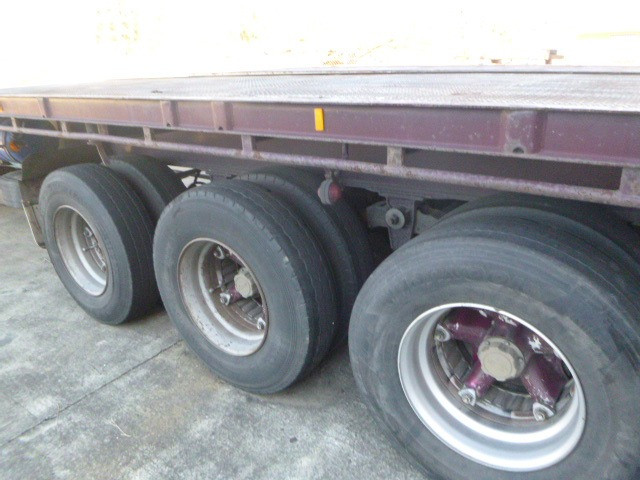 1990 KRUEGER FLAT TOP TRAILER SEMI FLAT TOP TRAILER