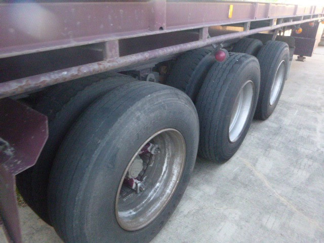 1990 KRUEGER FLAT TOP TRAILER SEMI FLAT TOP TRAILER