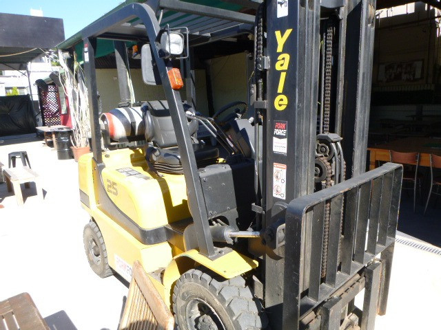 2006 YALE GLP025 YALE FORKLIFT GLP25TK FORKLIFT STD FORKLIFT