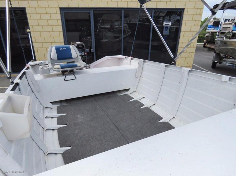 Quintrex 420 Dory Wide Body GREAT FIRST BOAT STURDY N SAFE AND EASY TO HANDLE