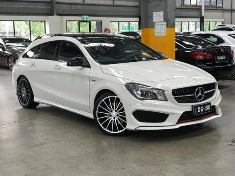 2015 MERCEDES-BENZ CLA250 X117 Sport Shooting Brake 5dr DCT 7sp 4MATIC 2.0T