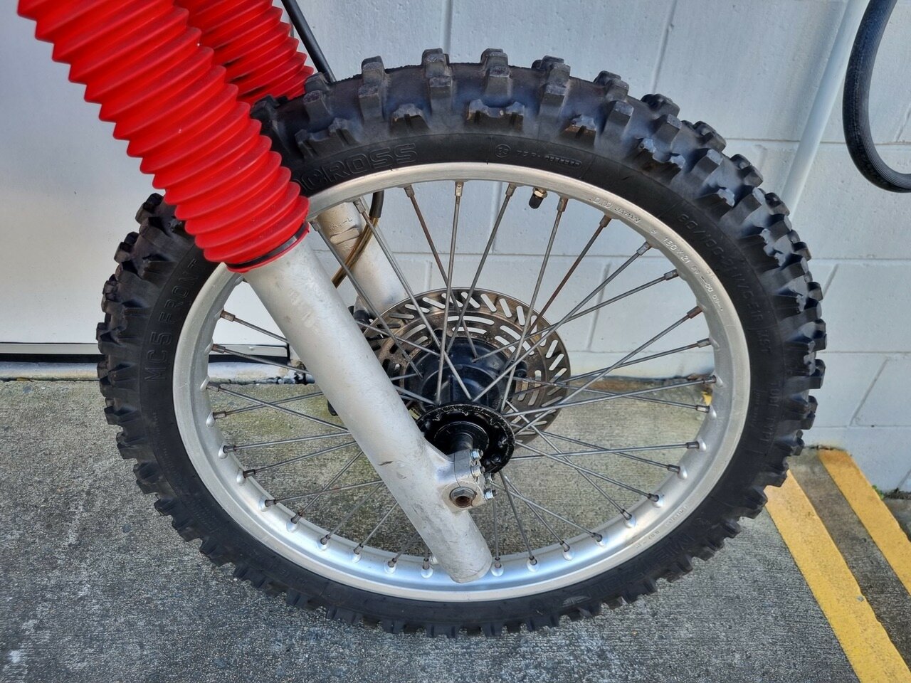 1989 HONDA CR125 MOTOCROSS