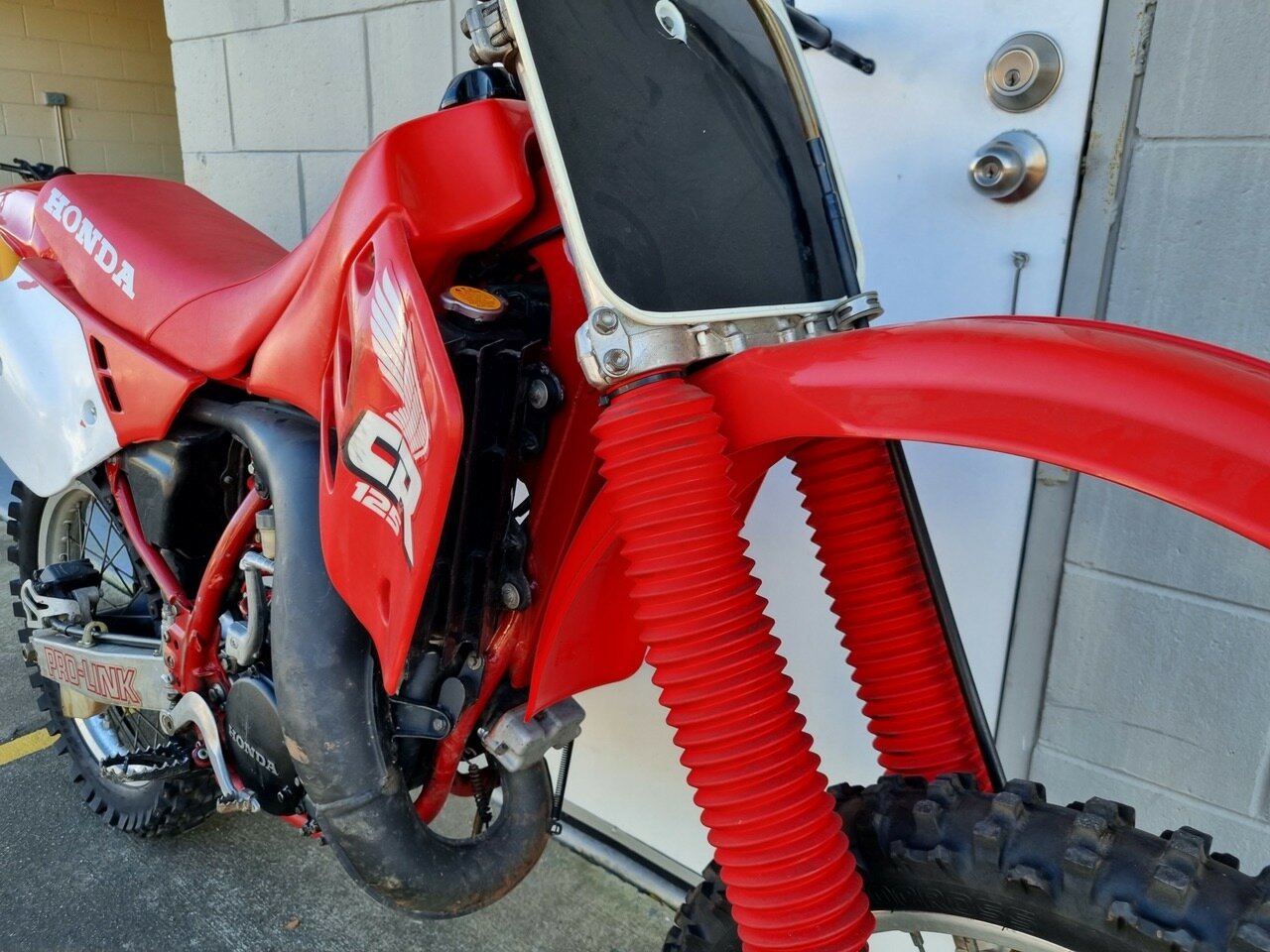 1989 HONDA CR125 MOTOCROSS