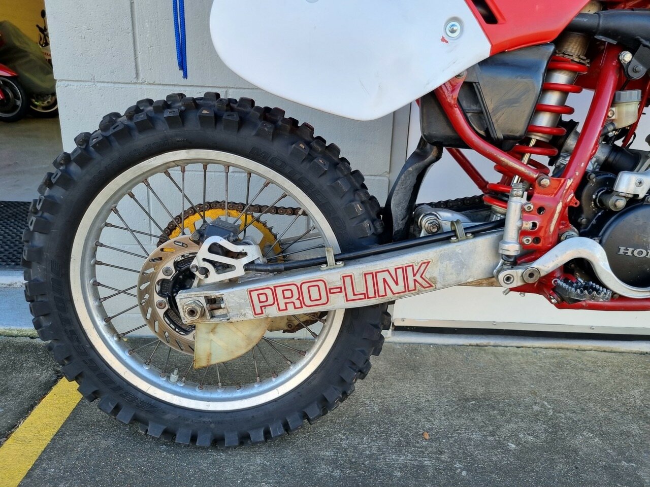 1989 HONDA CR125 MOTOCROSS