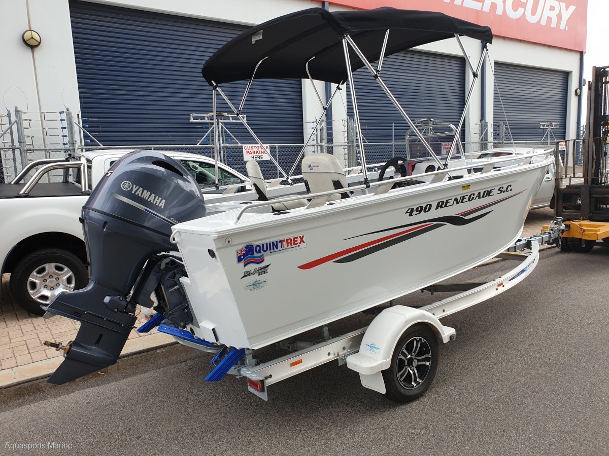 2019 QUINTREX 490 RENEGADE SIDE CONSOLE