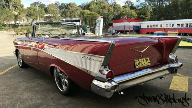 1957 CHEVROLET BEL-AIR LIMO 2D CONVERTIBLE