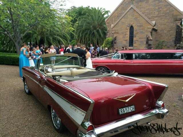 1957 CHEVROLET BEL-AIR LIMO 2D CONVERTIBLE