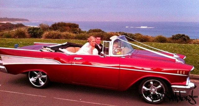 1957 CHEVROLET BEL-AIR LIMO 2D CONVERTIBLE