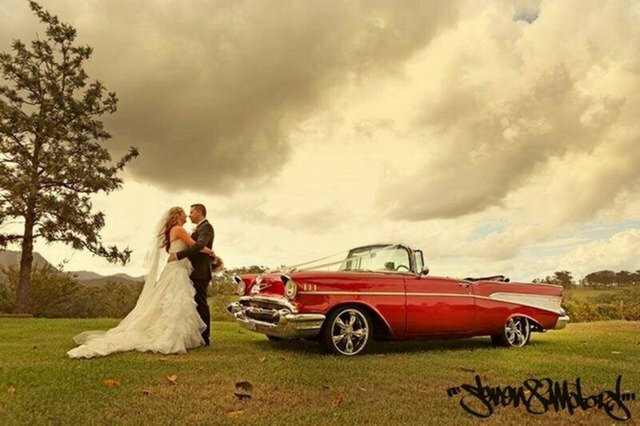 1957 CHEVROLET BEL-AIR LIMO 2D CONVERTIBLE