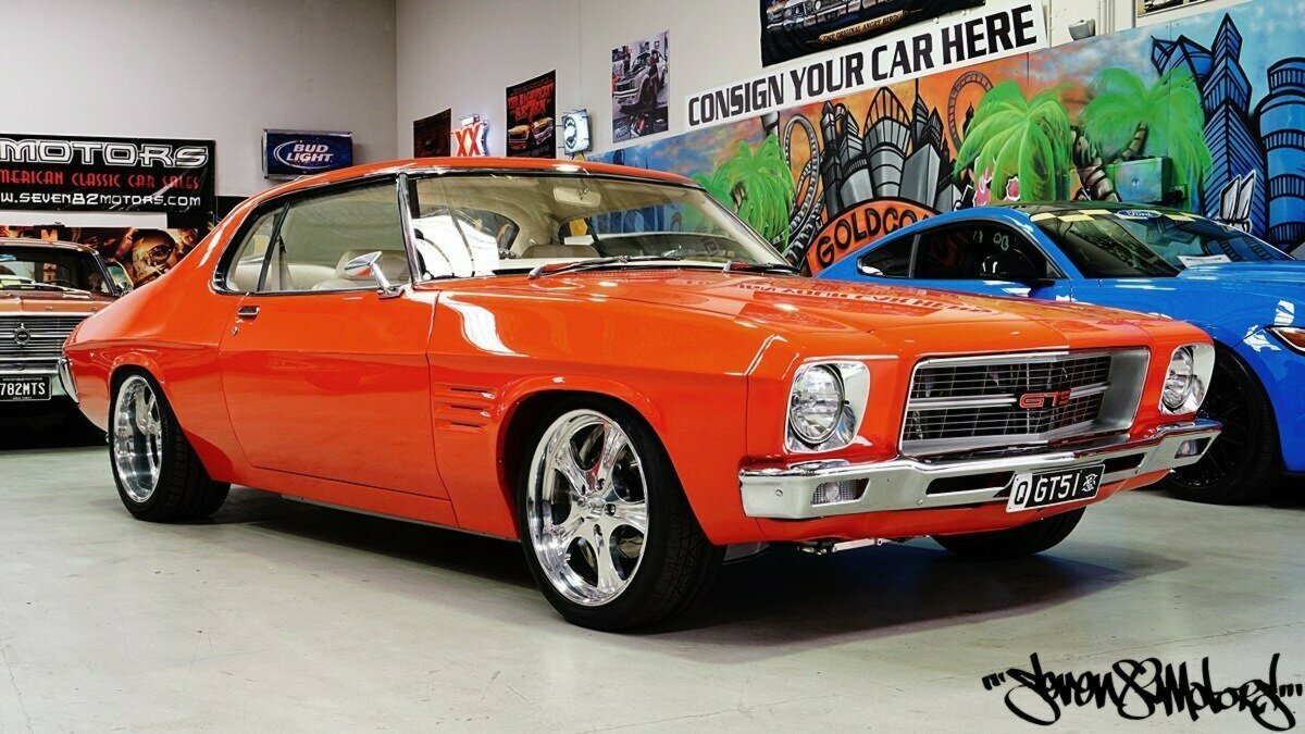 1972 HOLDEN MONARO HQ 3 SP AUTOMATIC 2D COUPE