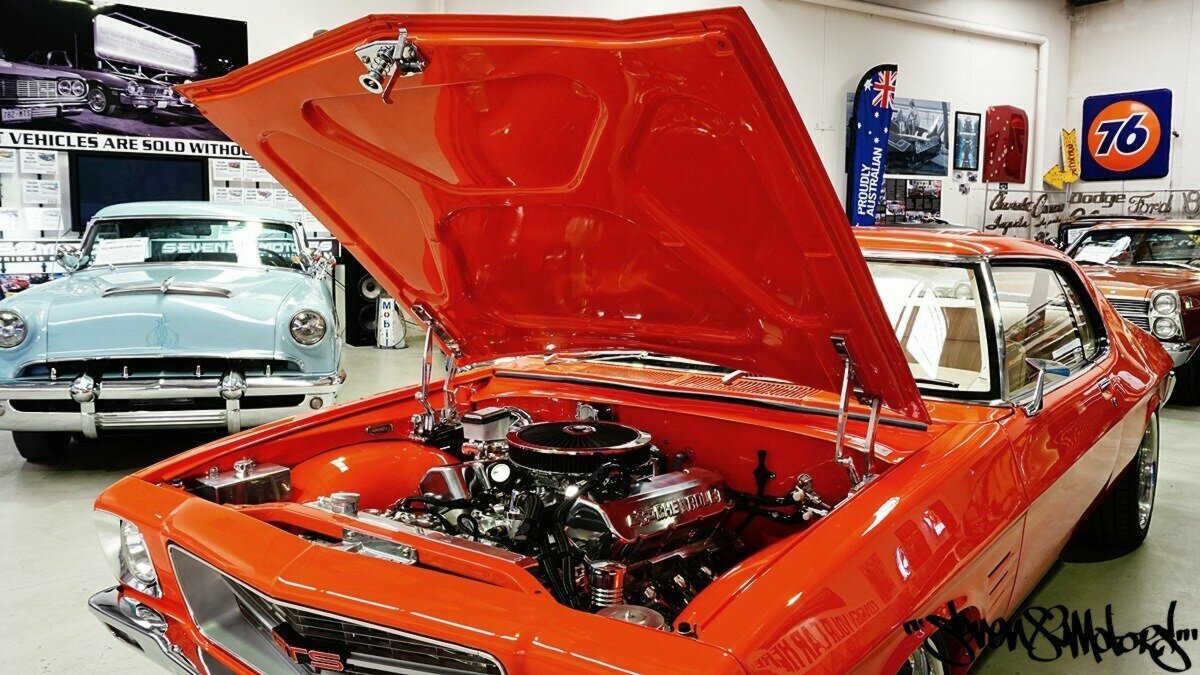 1972 HOLDEN MONARO HQ 3 SP AUTOMATIC 2D COUPE