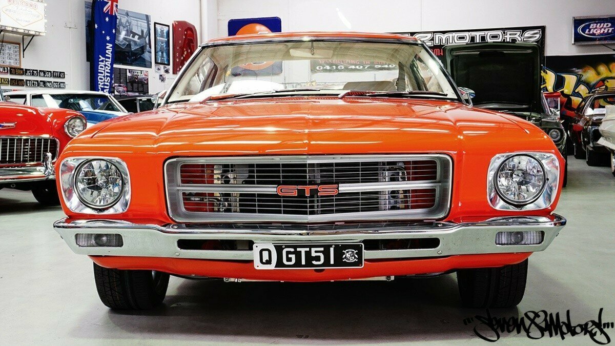 1972 HOLDEN MONARO HQ 3 SP AUTOMATIC 2D COUPE