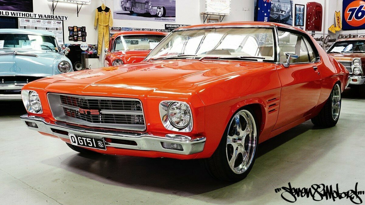 1972 HOLDEN MONARO HQ 3 SP AUTOMATIC 2D COUPE