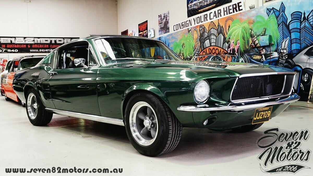 1967 FORD MUSTANG BULLITT 5 SP MANUAL 2D FASTBACK