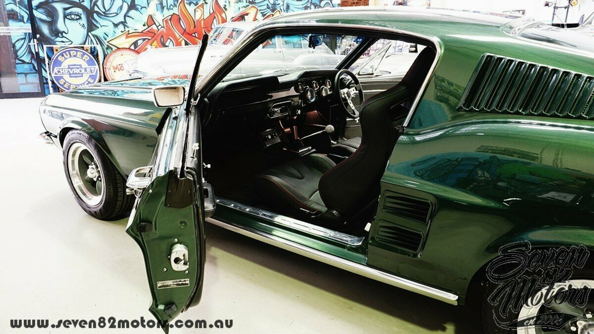 1967 FORD MUSTANG BULLITT 5 SP MANUAL 2D FASTBACK
