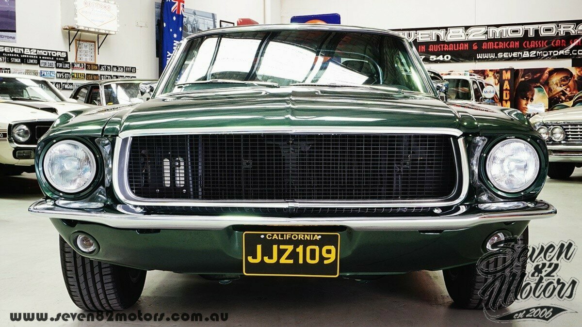 1967 FORD MUSTANG BULLITT 5 SP MANUAL 2D FASTBACK